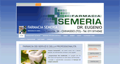 Desktop Screenshot of farmaciasemeria.it